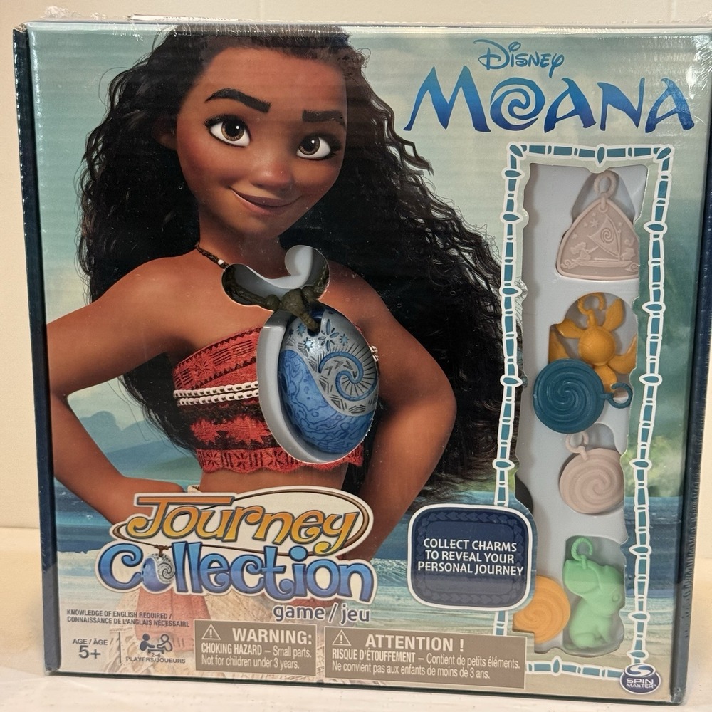 Disney Moana Journey Game Spin Master New Sealed Age 5+‎ Players 2-4